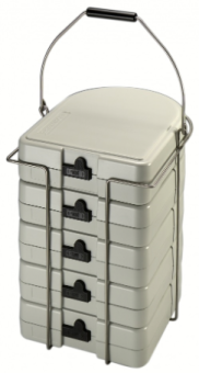 Ручная переноска для 5 термоподносов Classic MenuMobil 7736  в ШефСтор (chefstore.ru)